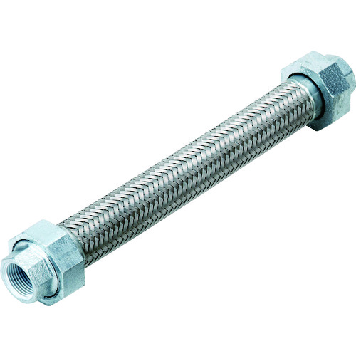 トラスコ中山 NFK シールコートユニオン式フレキシブルホース(無溶接式) ユニオンFCMB 15A×300L(ご注文単位1本)【直送品】