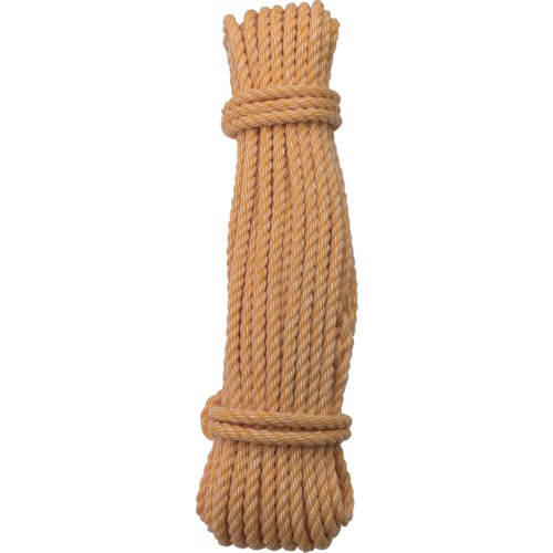 トラスコ中山 ユタカメイク ロープ KPトラックロープ 6φ×15m(ご注文単位1巻)【直送品】