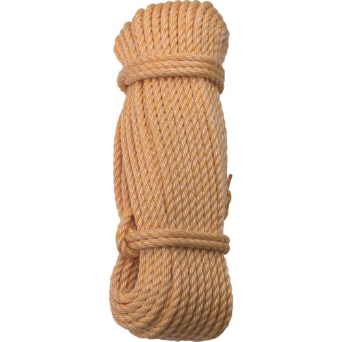 トラスコ中山 ユタカメイク ロープ KPトラックロープ 6φ×30m(ご注文単位1巻)【直送品】