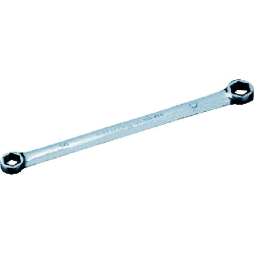 トラスコ中山 ネプロス ストレートスタンダードヘックスめがねレンチ8×10mm(ご注文単位1個)【直送品】