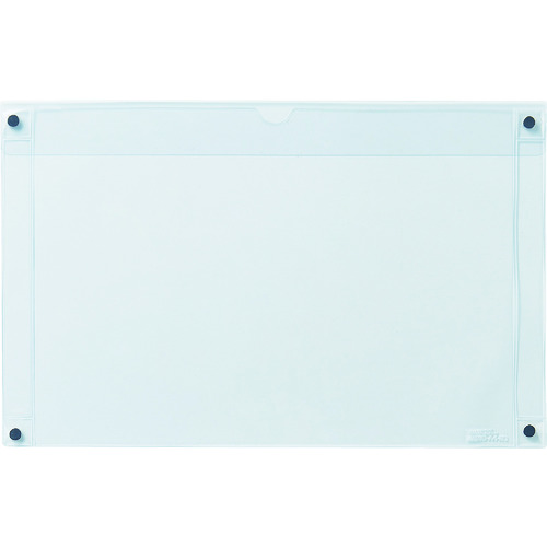 トラスコ中山 TRUSCO ネオジムマグネット軟質カードケース 2枚組（ご注文単位1セット）【直送品】