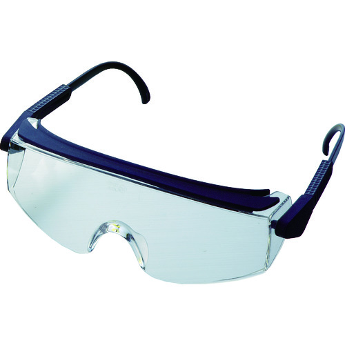 トラスコ中山 トーヨーセフティ 保護メガネ オーバーグラス クリア(スペクタクル型)(ご注文単位1個)【直送品】