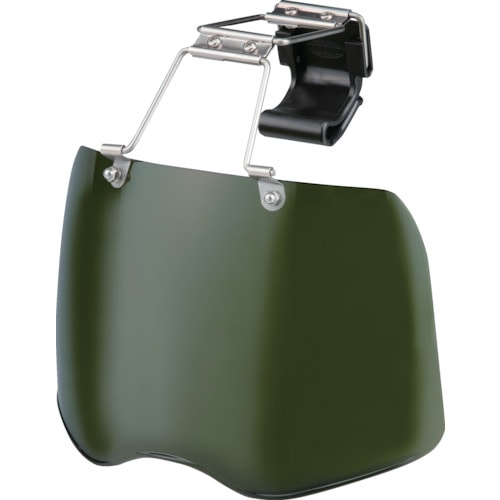 トラスコ中山 トーヨーセフティ ヘルメット取付用シールド グリーン(ご注文単位1個)【直送品】