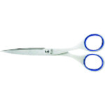 トラスコ中山 プラス 34724)ステンレスハサミ NO.165 ブルー（ご注文単位1個）【直送品】