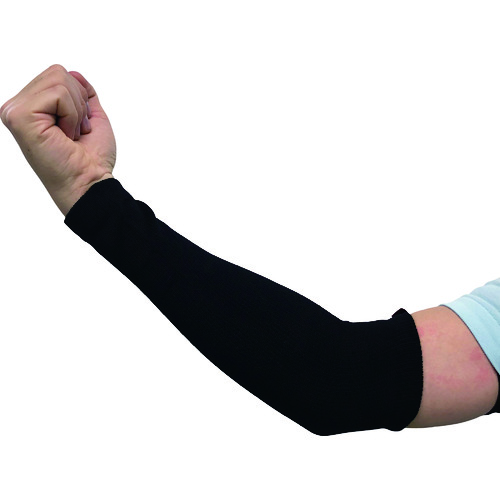 トラスコ中山 ミエローブ 竹糸くんアームカバー 30 ブラック(ご注文単位1組)【直送品】