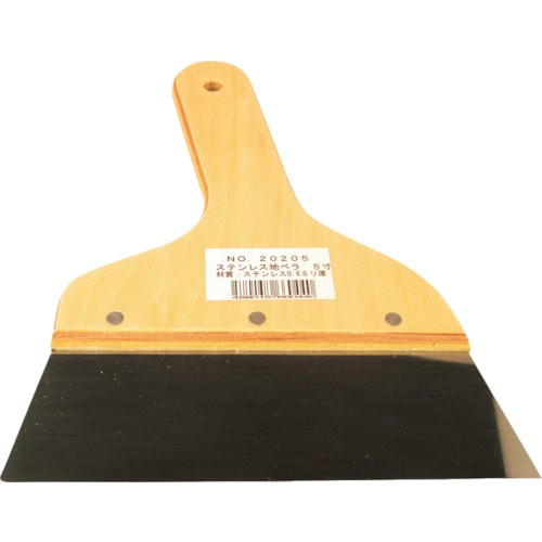 トラスコ中山 大田 ステンレス地ベラ　252-0761（ご注文単位1本）【直送品】