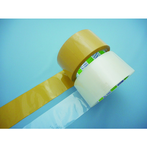 トラスコ中山 日東電工ベースマテリアル 包装用OPP粘着テープ ダンプロン30 No.3301 50mm×50m 透明(ご注文単位5巻)【直送品】