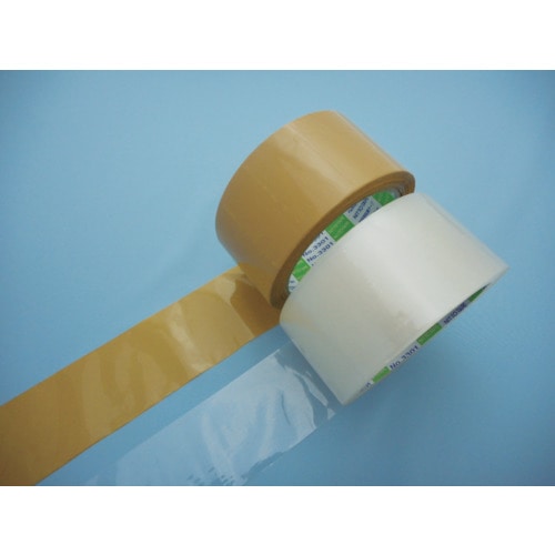 トラスコ中山 日東電工ベースマテリアル 包装用OPP粘着テープ ダンプロン40 No.3303 50mm×50m 段ボール色(ご注文単位5巻)【直送品】