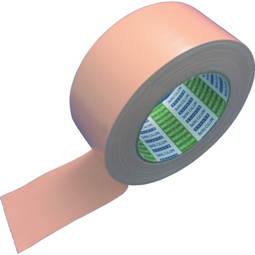 トラスコ中山 日東 養生用布粘着テープ NO.7500 50mm×25m さんご(ご注文単位1巻)【直送品】