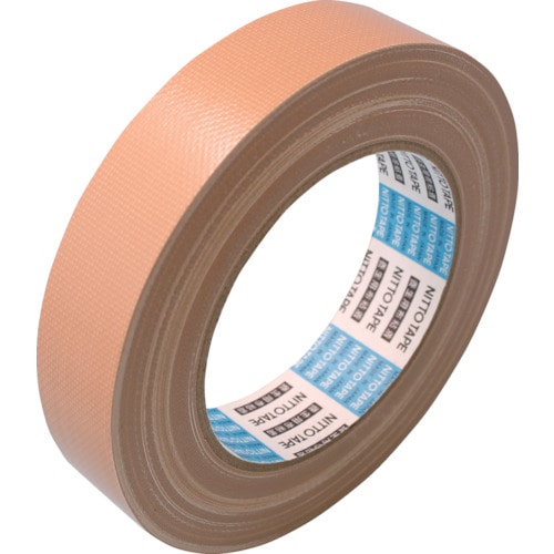 トラスコ中山 日東 養生用布粘着テープ NO.7503 25mm×25m ダンボール(ご注文単位1巻)【直送品】