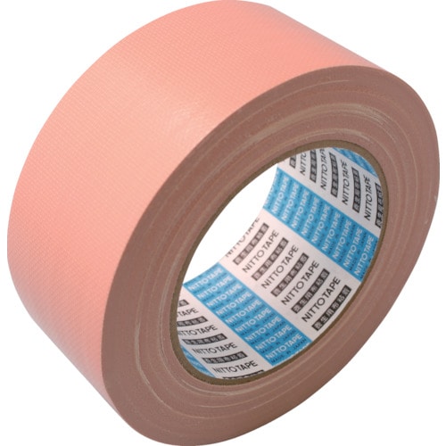 トラスコ中山 日東 養生用布粘着テープ NO.7503 50mm×25m さんご(ご注文単位1巻)【直送品】