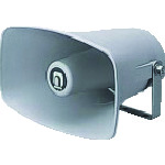 トラスコ中山 ノボル 10W樹脂製ホーンスピーカー(ご注文単位1台)【直送品】