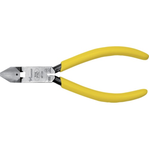 トラスコ中山 TTC KingTTC 斜めニッパー JIS 刃部1ツ穴 828-3560(ご注文単位1個)【直送品】