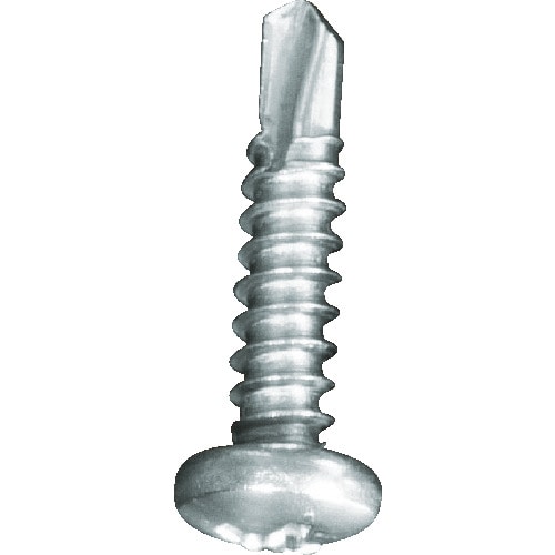 トラスコ中山 MIYAGAWA ドリルねじナベ(アルミ板専用) ステン 4X25 24本入(ご注文単位1袋)【直送品】