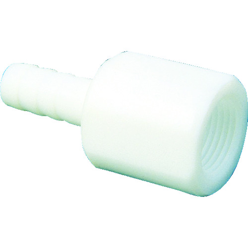 トラスコ中山 フロンケミカル PTFE ハーフメスチューブジョイント竹の子外径6φ×RC1/4(ご注文単位1個)【直送品】