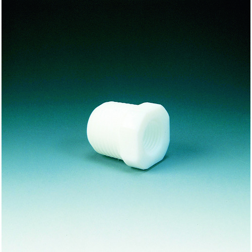 トラスコ中山 フロンケミカル フッ素樹脂(PTFE) ブッシング RC1/8XR1/4(ご注文単位1個)【直送品】