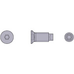 トラスコ中山 三菱 切削工具用部品 クランプねじ 674-4095(ご注文単位1個)【直送品】