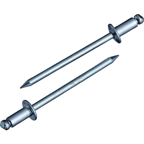 トラスコ中山 エビ ブラインドリベット(スティール/スティール製) 4-2(1000本入) 箱入(ご注文単位1箱)【直送品】