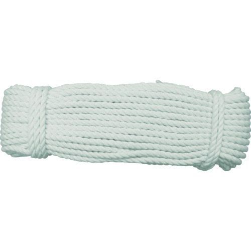 トラスコ中山 ユタカメイク ロープ Sトラックロープ 6φ×20m(ご注文単位1巻)【直送品】