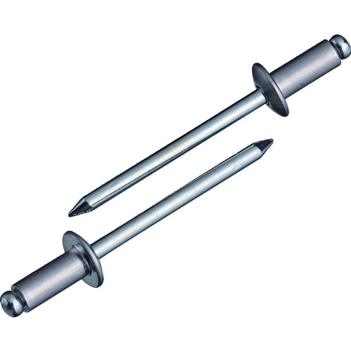 トラスコ中山 エビ ブラインドリベット アルミ/スティール 6-4 (1000本入)（ご注文単位1箱）【直送品】