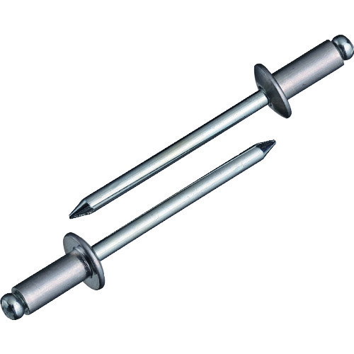 トラスコ中山 エビ ブラインドリベット(アルミニウム/スティール製) 6-4(35本入) エコパック(ご注文単位1パック)【直送品】