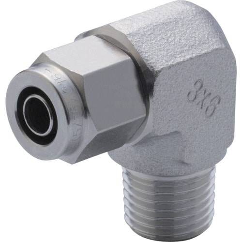 トラスコ中山 ピスコ SUS316チューブフィッティング エルボ(ご注文単位1個)【直送品】