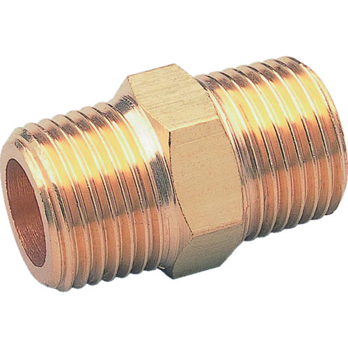 トラスコ中山 ASOH 六角ニップル PT3/8(RoHS)(ご注文単位1個)【直送品】