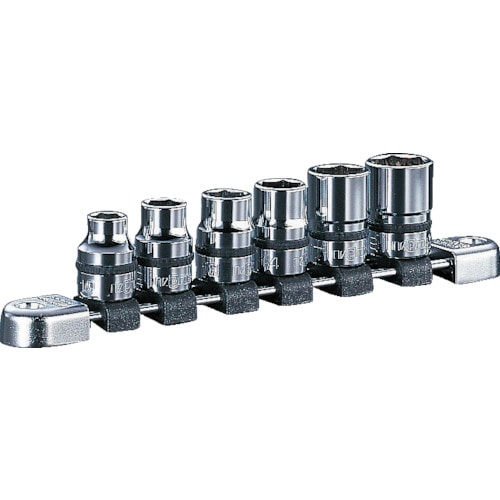 トラスコ中山 ネプロス 12.7sq.ソケットセット[6コ組]（ご注文単位1セット）【直送品】