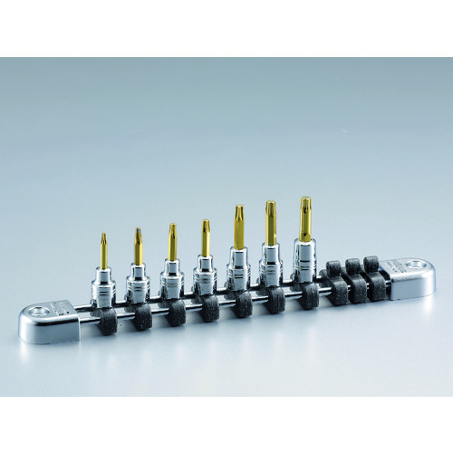 トラスコ中山 ネプロス 6.3トルクスビットセット(7コ組)(ご注文単位1組)【直送品】