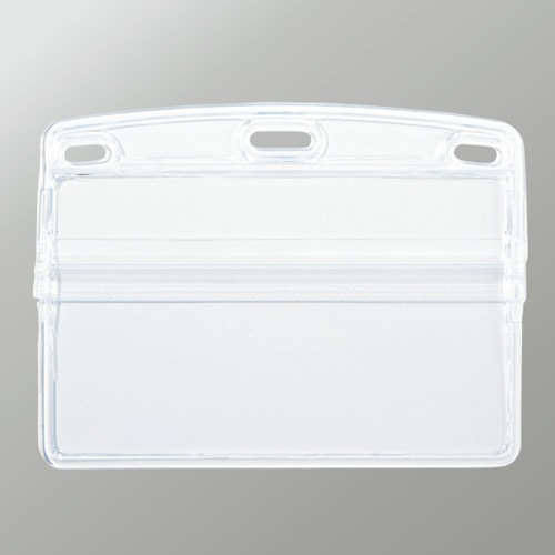 トラスコ中山 OP 名札用ケース ソフトタイプ ヨコ名刺 1枚(ご注文単位10枚)【直送品】