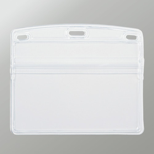 トラスコ中山 OP 名札用ケース ソフトタイプ ヨコ特大 1枚(ご注文単位10枚)【直送品】