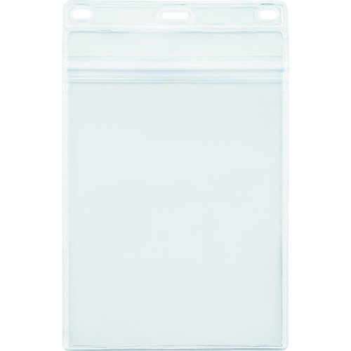 トラスコ中山 OP 名札用ケース ハガキ用 10枚(ご注文単位1袋)【直送品】