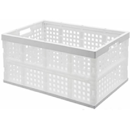 トラスコ中山 IRIS 202663 おりたたみコンテナ OC-28L ナチュラル(ご注文単位1個)【直送品】