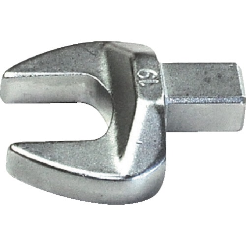 トラスコ中山 TRUSCO オープンヘッド 二面寸法19mm 取付サイズ9X12mm(ご注文単位1個)【直送品】