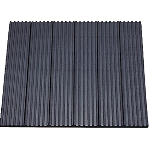 トラスコ中山 TRUSCO 防振パット シートタイプ 300×300 厚み20mm 天然ゴム(ご注文単位1枚)【直送品】