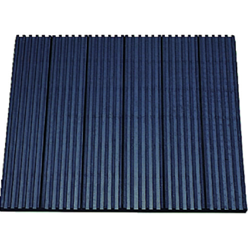 トラスコ中山 TRUSCO 防振パット シートタイプ 300×300 厚み8mm 天然ゴム(ご注文単位1枚)【直送品】