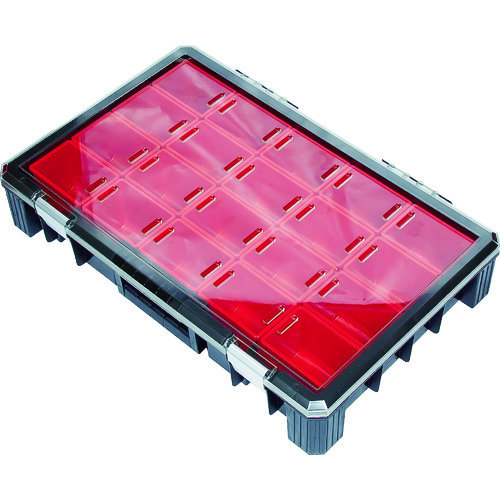 トラスコ中山 PATROL オーガナイザー HD600 ブラック/レッド(ご注文単位1個)【直送品】