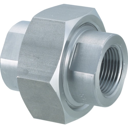 トラスコ中山 フジトク ユニオン 25A ねじ込み 炭素鋼(ご注文単位1個)【直送品】