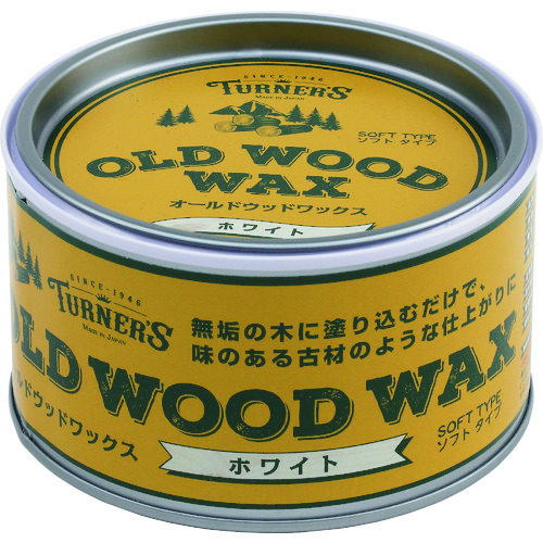 トラスコ中山 ターナー オールドウッドワックス ホワイト 350ml(ご注文単位1缶)【直送品】