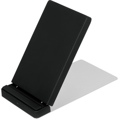 トラスコ中山 オウルテック Qiワイヤレス充電器 スタンドタイプ ブラック(ご注文単位1個)【直送品】