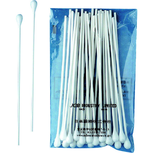 トラスコ中山 JCB 工業用綿棒P1508-30 (30本入)(ご注文単位1袋)【直送品】