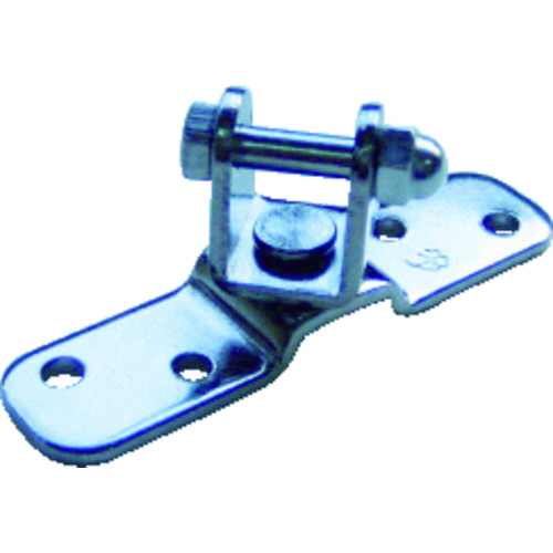 トラスコ中山 ニッサチェイン クローム回転プレート 15×58mm (1個=1PK)(ご注文単位1個)【直送品】