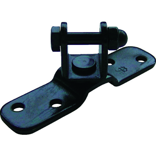 トラスコ中山 ニッサチェイン 黒 回転プレート 15×58mm (1個=1PK)(ご注文単位1個)【直送品】