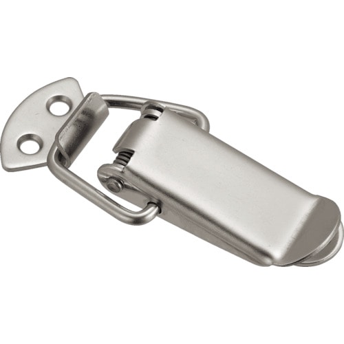 トラスコ中山 TRUSCO パッチン錠 標準タイプ・スチール製 (4個入) 232-8232(ご注文単位1パック)【直送品】