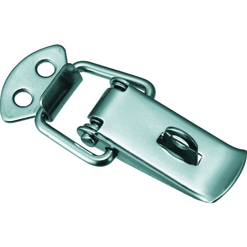 トラスコ中山 TRUSCO パッチン錠 鍵穴付タイプ・ステンレス製 (4個入) 232-8631(ご注文単位1パック)【直送品】