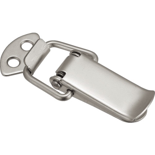 トラスコ中山 TRUSCO パッチン錠 標準タイプ・スチール製 (4個入) 232-8178(ご注文単位1パック)【直送品】