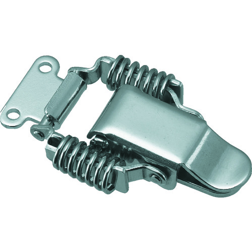 トラスコ中山 TRUSCO パッチン錠 ばねタイプ・ステンレス製 (4個入)(ご注文単位1パック)【直送品】