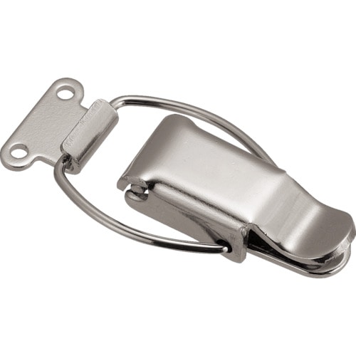 トラスコ中山 TRUSCO パッチン錠 標準タイプ・スチール製 (4個入) 232-8585(ご注文単位1パック)【直送品】