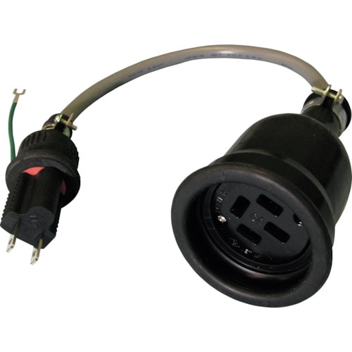 トラスコ中山 SUZUKID 100V用アダプタコード(ご注文単位1個)【直送品】