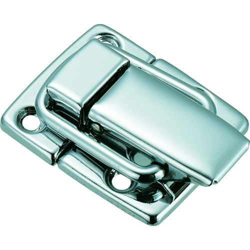 トラスコ中山 TRUSCO パッチン錠 横ズレ防止タイプ・スチール製 (4個入) 232-8615(ご注文単位1パック)【直送品】